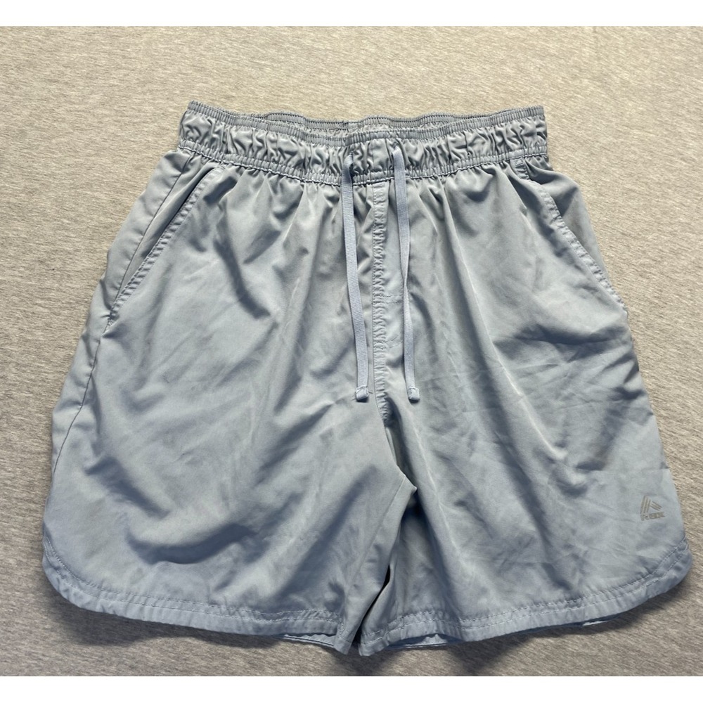 RBX Active Shorts Womens L Blue Athletic Running Wear Elastic Waist Drawstring